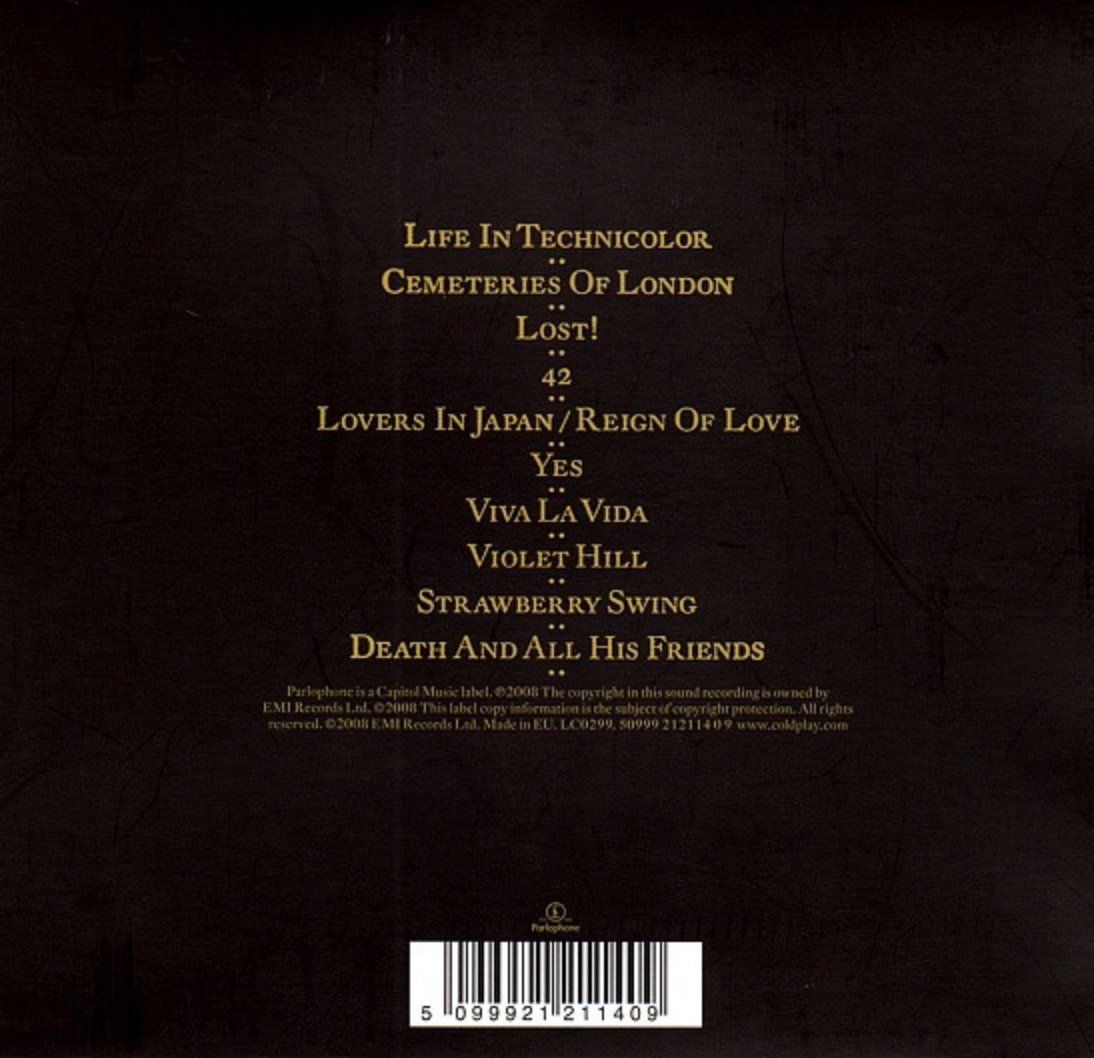 CD: Coldplay - Viva La Vida – Usato da Brunnen venduto da Barfly5 1