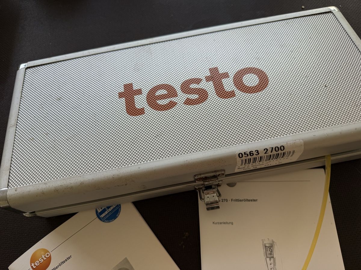 Elettrodomestici da cucina: Testo Frittieröl Tester – Usato da Aarau Rohr venduto da Miga5 2