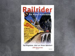 Plakat Rhätische Bahn