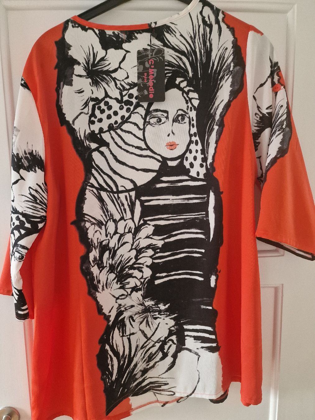 Tuniche: Blusenshirt XL wunderschön Polyester und etwas Seide. – Nuovo (secondo la descrizione) da Ottenbach venduto da Claurin 2
