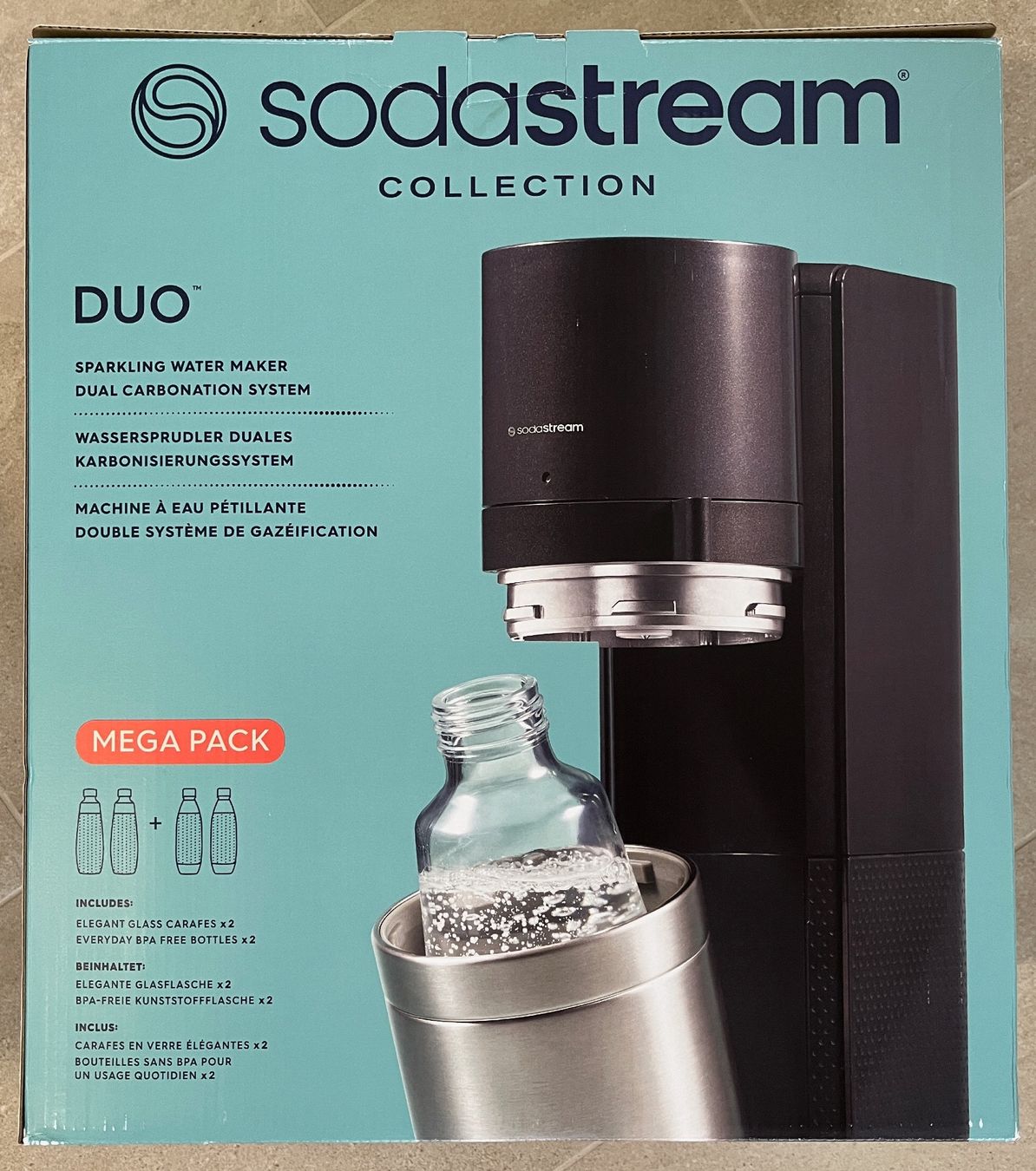 Machine à eau pétillante SodaStream Duo Mega Pack (neuf) (Neu und ...