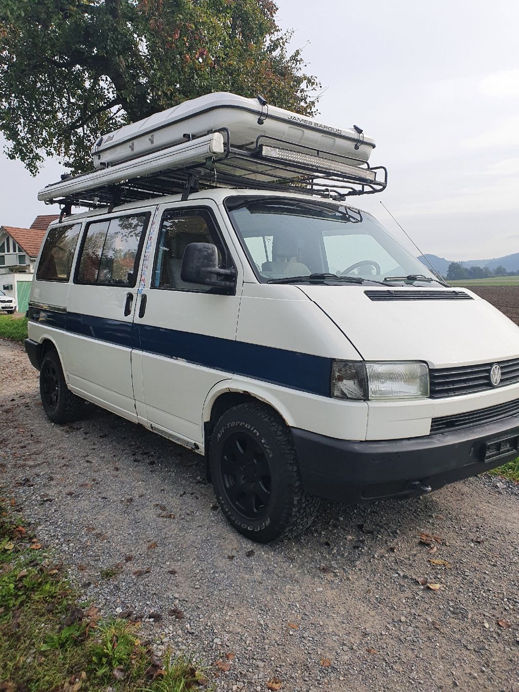 Sonstiges Fahrzeugzubehör: VW T4 Gepäckträger  Dachkorb – Gebraucht aus Geuensee von Jodock77