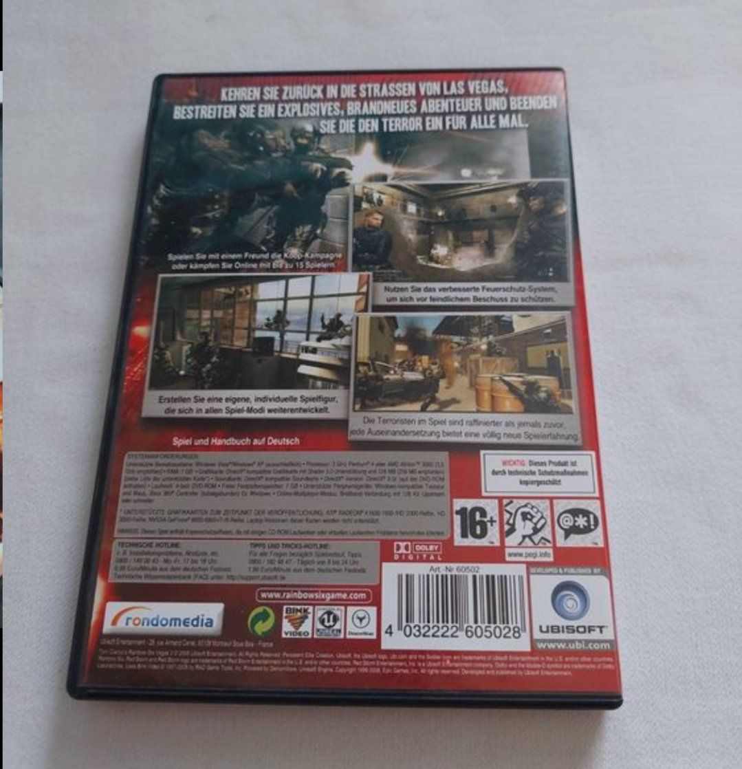 Giochi: Tom Clancy's Rainbow Six Vegas 2 PC – Usato da Köniz venduto da Gamecollect 2