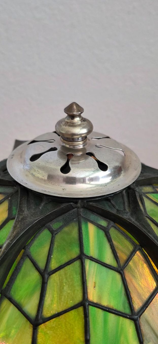 Lampade: Antike Tischlampe 800 Silber – Usato da Zürich venduto da spin23 2