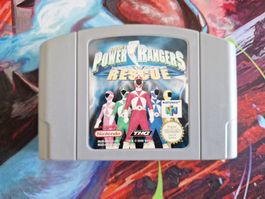 Power Rangers Rescue - N64