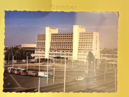AK von Hotel Stadion in Budapest