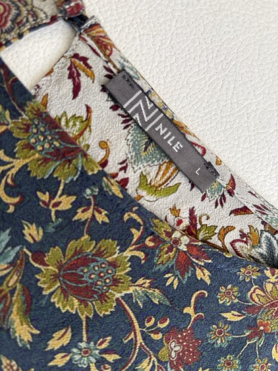 Nile Camicette: Nile Viscose Bluse , Grösse L,🍂 – Usato da Nebikon venduto da Draga25 5
