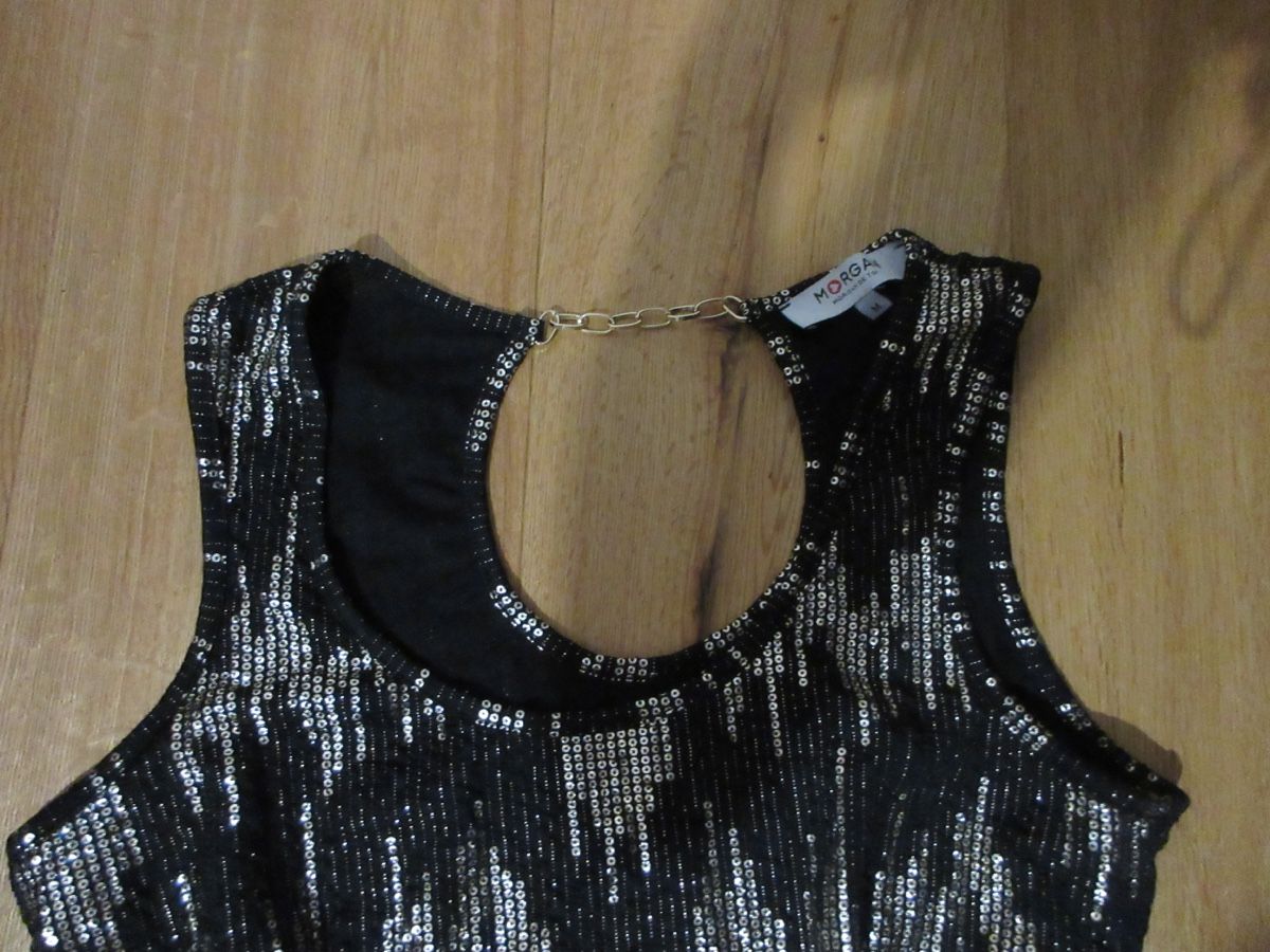Morgan Tops: Gold Schwarzes Party Top – Neu (gemäss Beschreibung) aus Chur von noe_mh8b 1