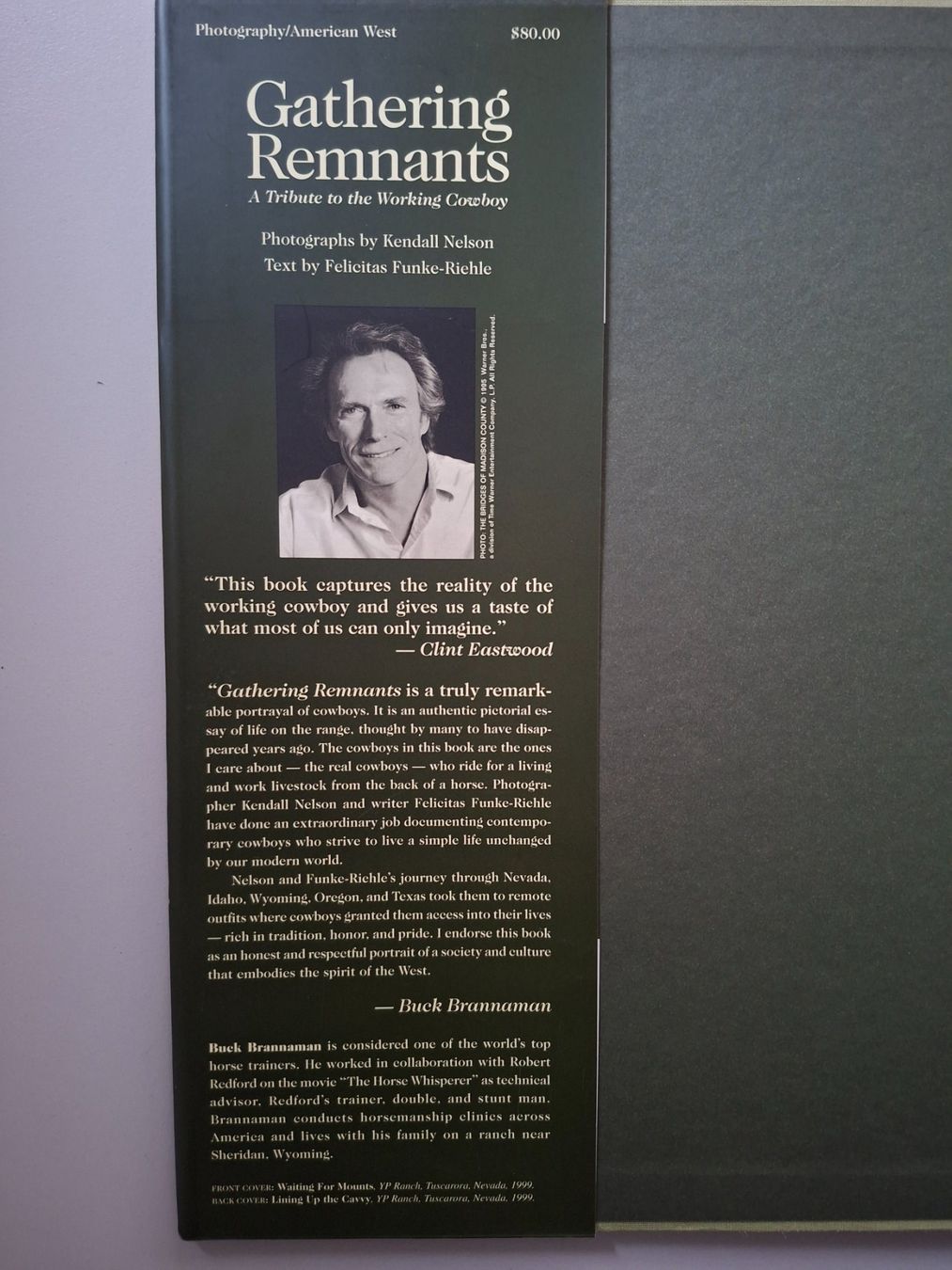 Libri: Buch "Gathering Remnants: A Tribute to the Working Cowboy" – Usato da Boniswil venduto da Totomat-Lady2 2