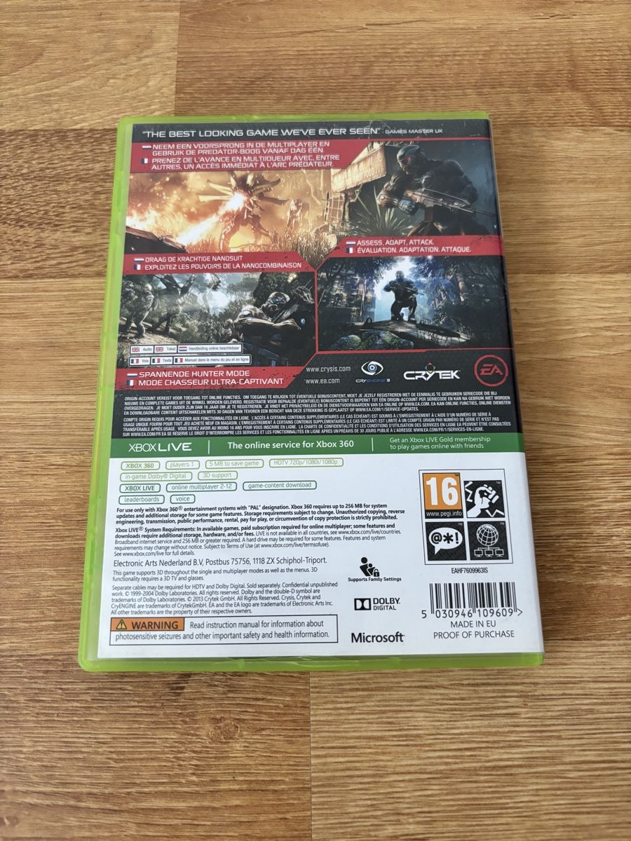 Giochi: Crysis 3 Hunter Edition Xbox 360 – Usato da Luzern venduto da Armastra 1