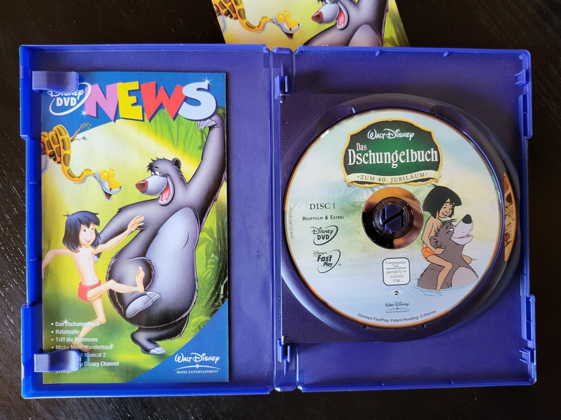 Tutti i DVDs: 3-Disc-DVD Set WaltDisney Das Dschungelbuch – Nuovo (secondo la descrizione) da Lichtensteig venduto da ThreeHeroes 5