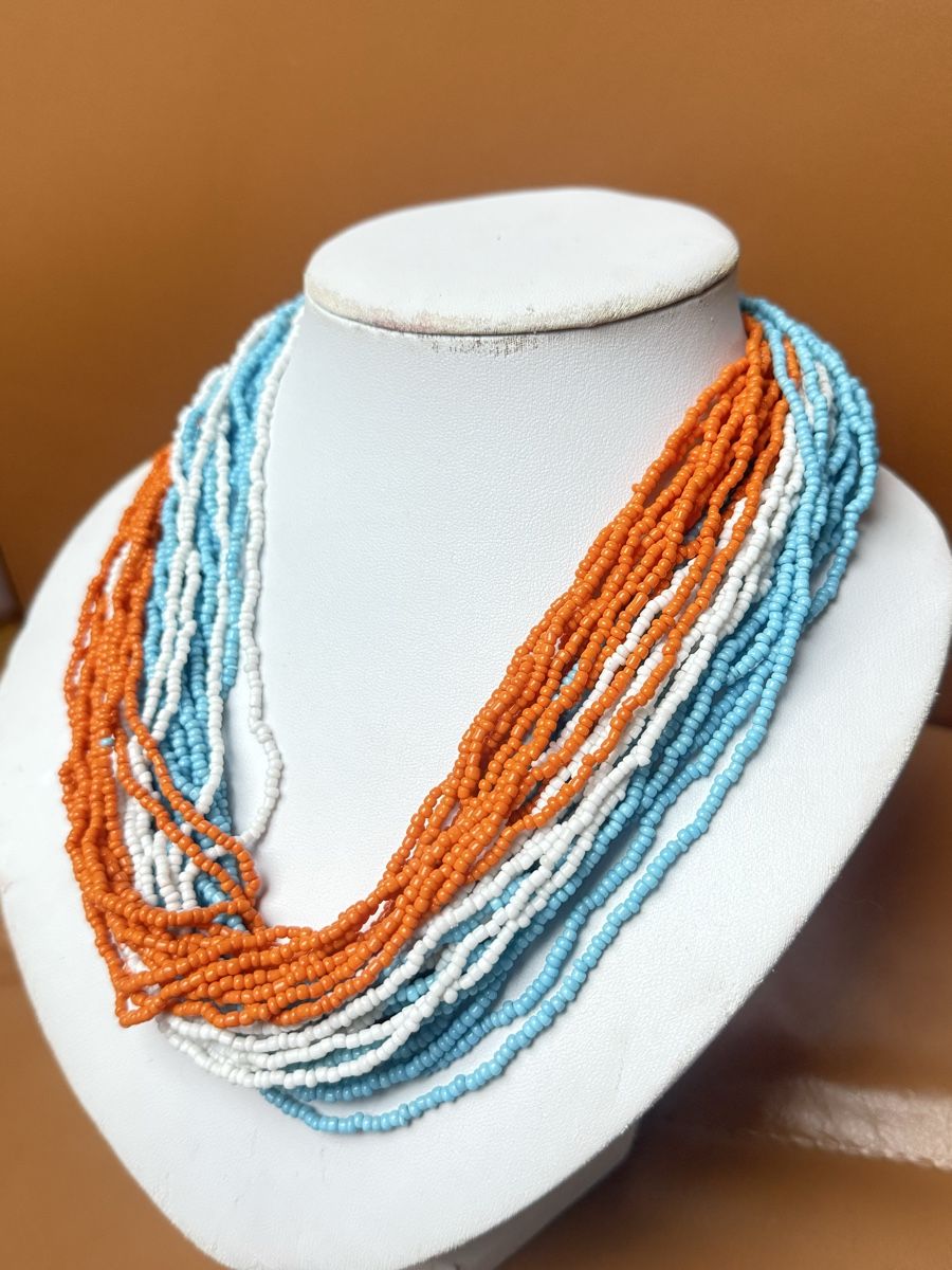 Catenine: Bunte Modeschmuck Kette NEU – Nuovo e nell'imballaggio originale da Basel venduto da Chili007
