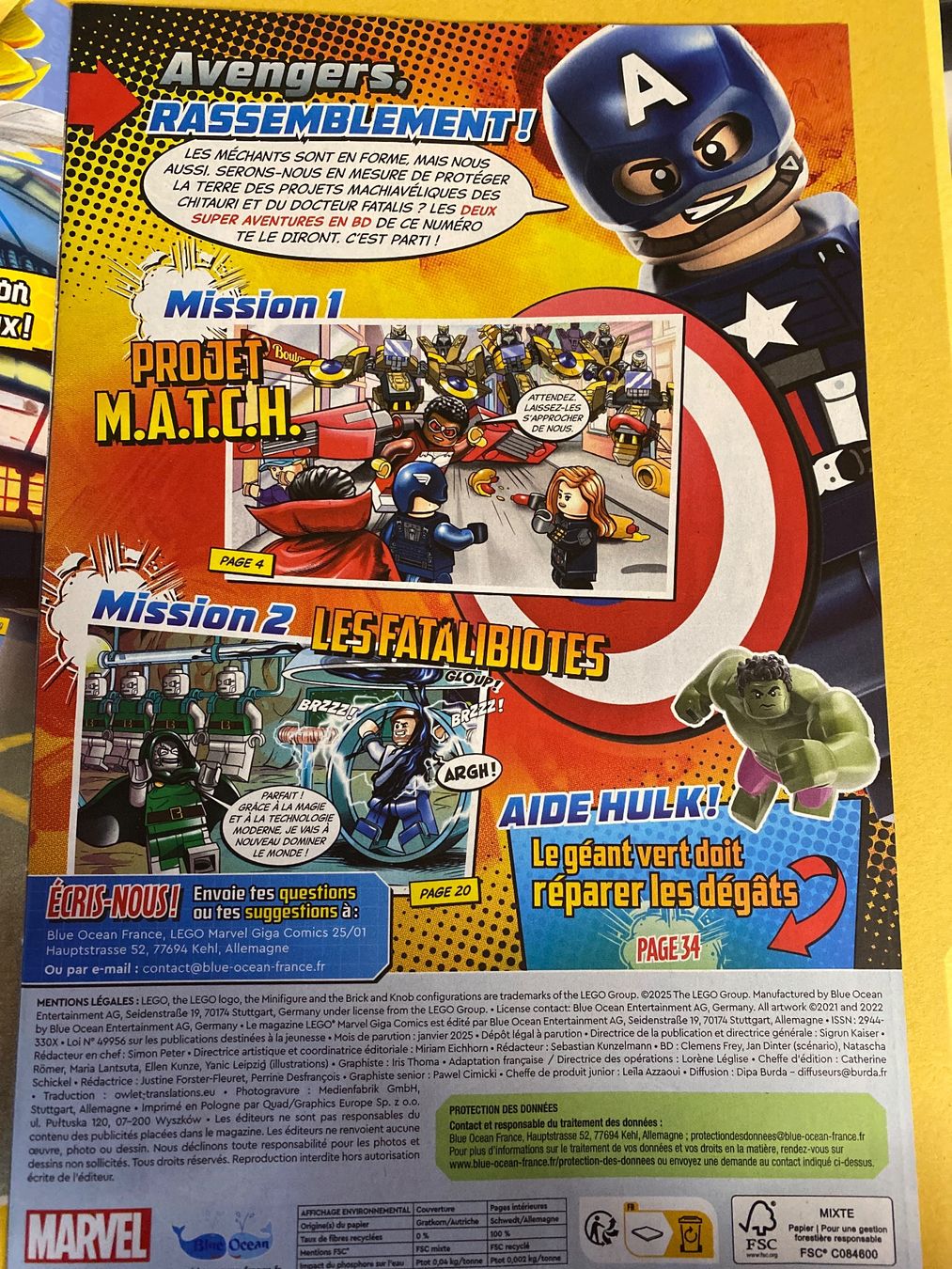 Fumetti: Lego Avengers Giga Comics N°1 - – Usato da Le Brassus venduto da cinema13 1