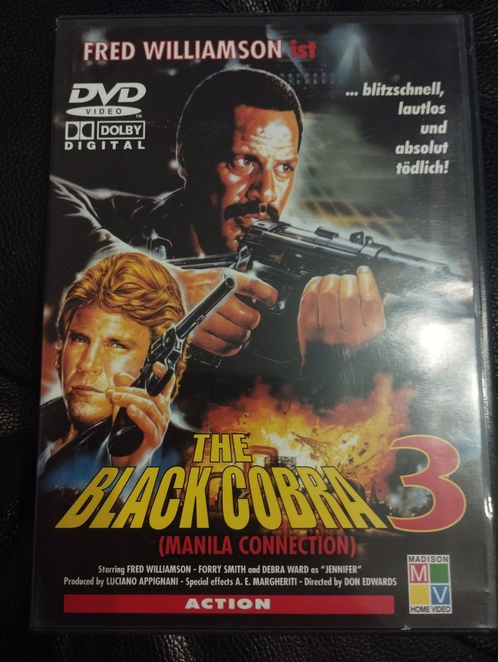 Tutti i DVDs: The Black Cobra 3 Mit Fred Williamson Rare – Usato da Steffisburg venduto da AutoFiat