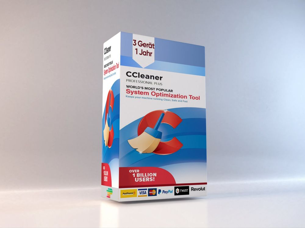 CCleaner Professional Plus l 3 Gerät l 1 Jahr | Kaufen auf Ricardo