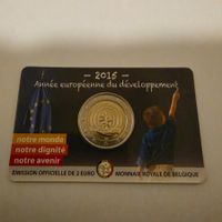 2 Euro Gedenkmünze Belgien 2015 Jahr Entwicklung