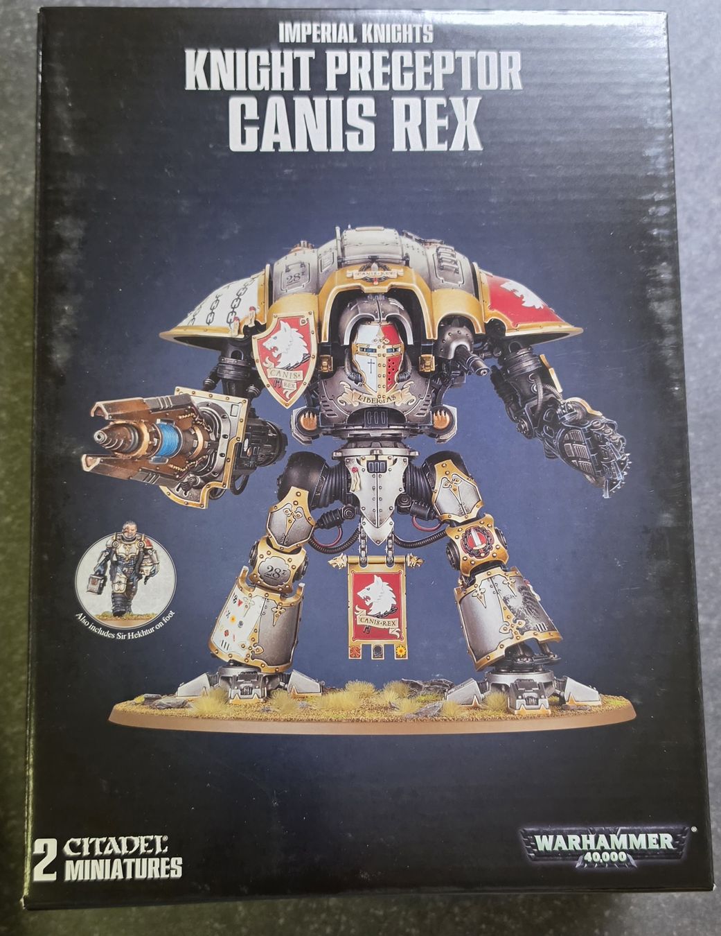 Giocattoli: Warhammer 40.000 Imperial Knights Canis Rex neuf – Nuovo e nell'imballaggio originale da Grandson venduto da christophe078