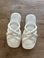 South Beach Plateau Sandalen Gr. 37 weiss