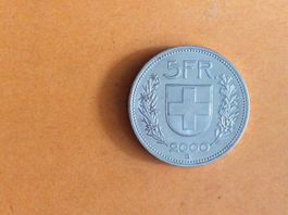 5 francs  2000   Belle