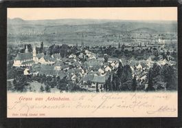 Gruss aus Arlesheim BL , gel. 1901