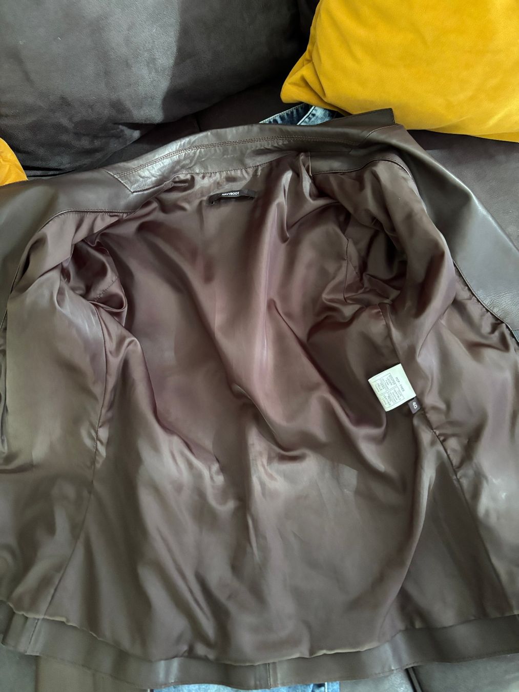 Navyboot Jacken: NAVYBOOT Lederjacke neuwertig – Neu (gemäss Beschreibung) aus Merishausen von yourdream 6