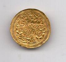 (1223) ZH, ½ Dukat 1662, vz Gold