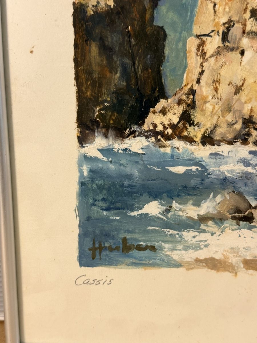 Dipinti: Otto Huber - Gemälde - Cassis – Usato da Solothurn venduto da NUVICO 5