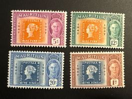 1948, Mauritius, Centenery of First British Colonial Post