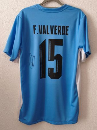 Federico Valverde - Uruguay Home 2026 Trikot - Signiert