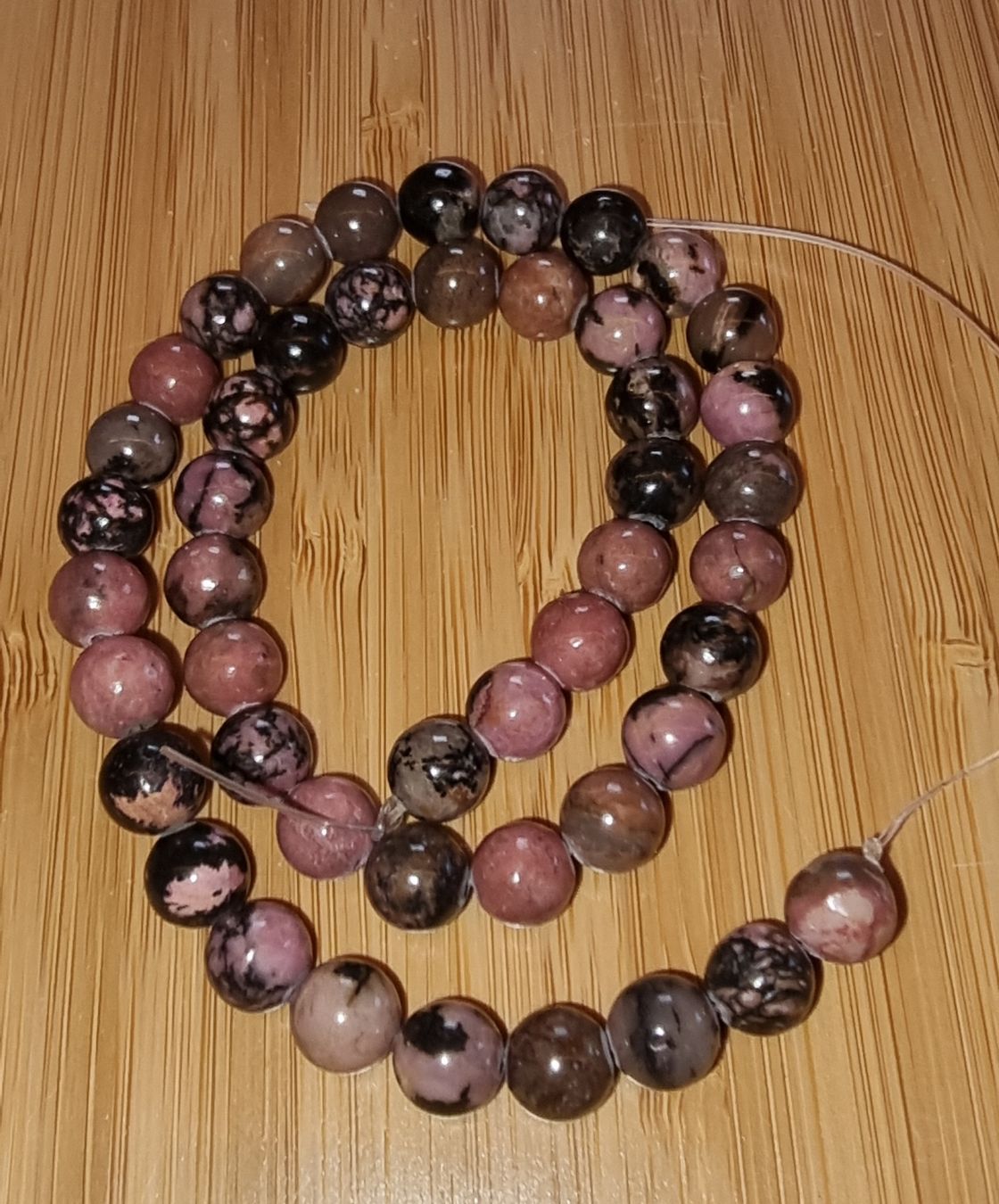 Minerali & Pietre curative: Achat (Agate) Strang 8mm. – Nuovo e nell'imballaggio originale da Menziken venduto da Mirager 1