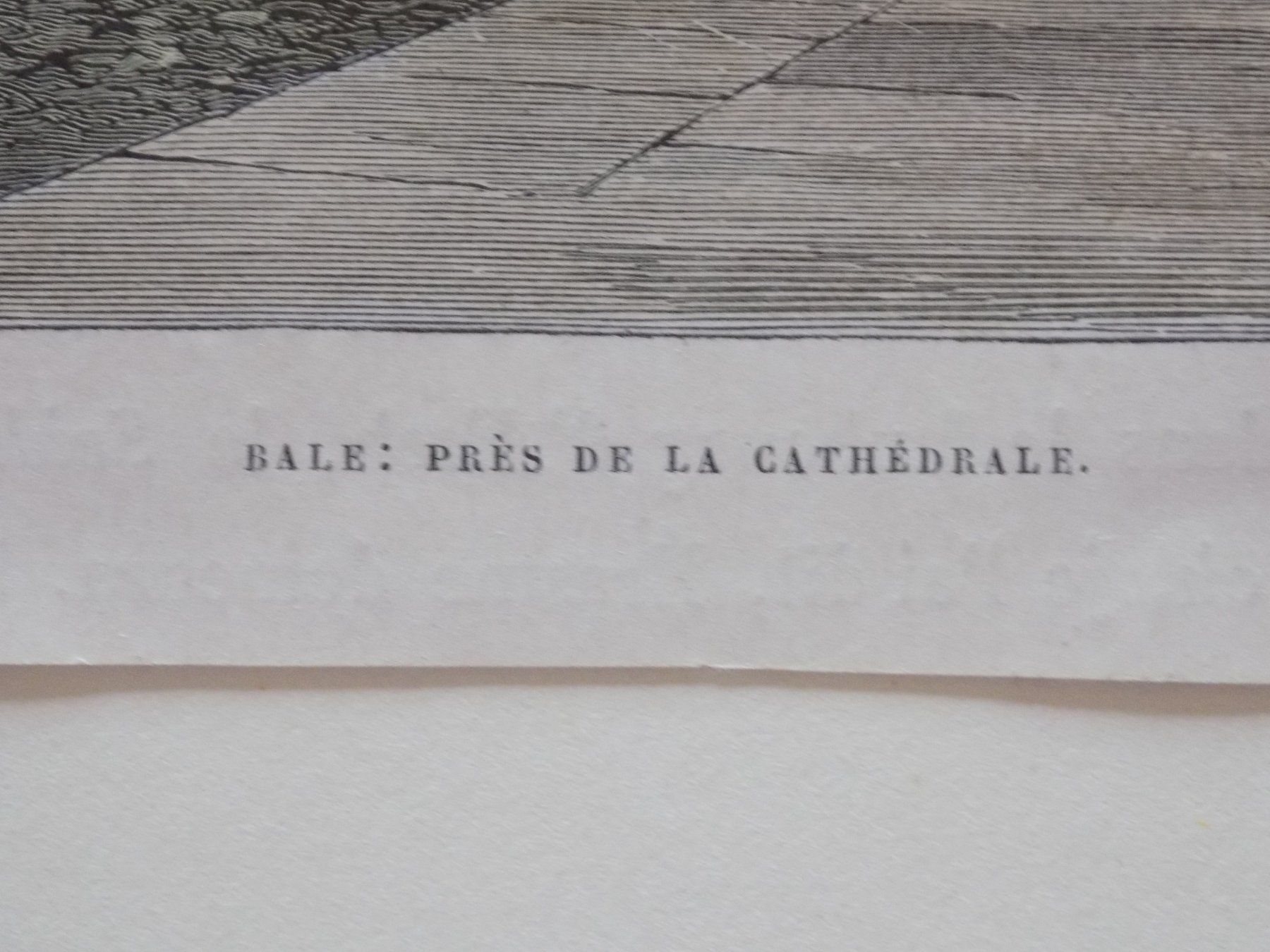 Gravures: Basel Kathedrale koloriert – D'occasion à Risch par Rischli15 2