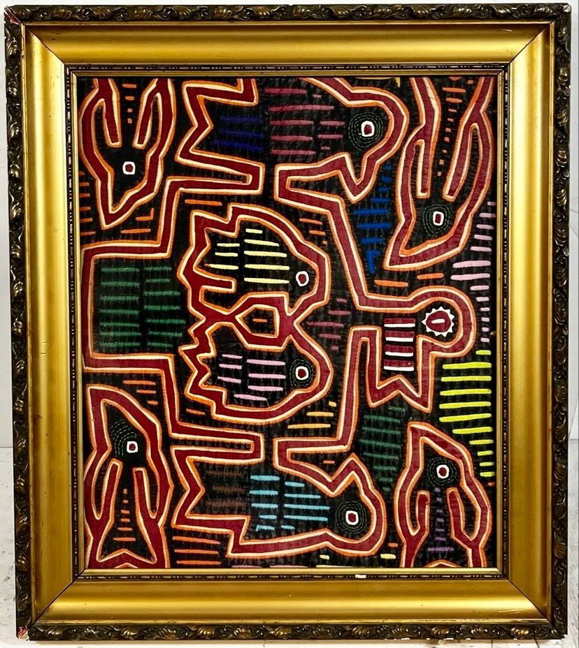 Foto & Immagini: Vintage Kuna Mola Textilkunst: Handarbeit – Usato da Bruettisellen venduto da Collector_Store