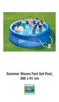 Pool rund, 3,66m * 91 cm, brandneu