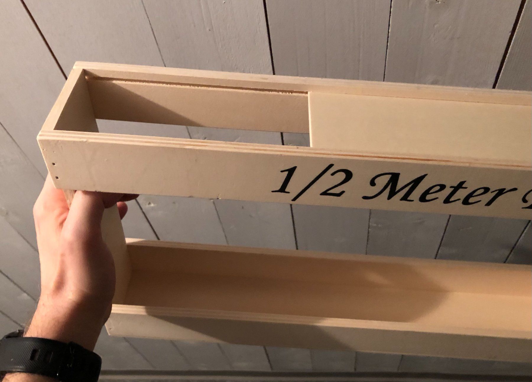 Articoli in legno: Holzfassung "Halber Meter Bier" – Nuovo (secondo la descrizione) da Buchs SG venduto da Handyman77 1