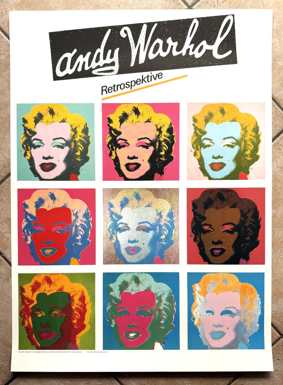 Poster & Bilder: Andy Warhol - Marilyn Monroe "After" Pop-Art-Poster – Gebraucht aus Ponte Tresa von 11GalleriaAlterEgo11