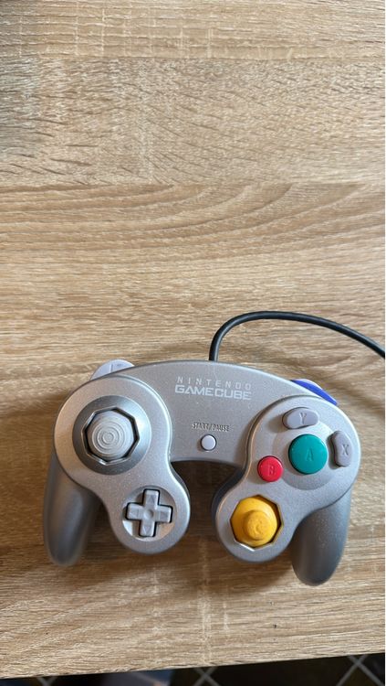 Original Nintendo GameCube Controller - Silber (Gebraucht) in ...
