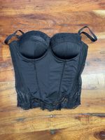 H&M Corsage Top, schwarz, Grösse 38 – wie neu!