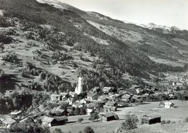 Saas  GR   im Prättigau / Conters-Brunnen & Küblis  um 1963