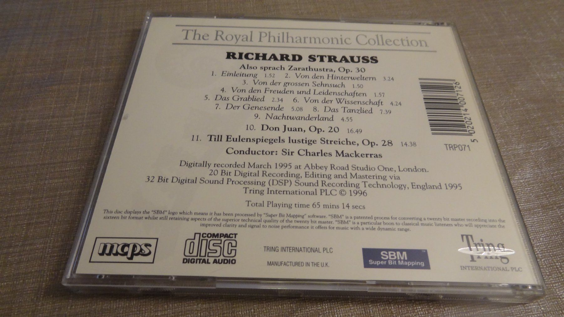 CDs: Richard Strauss - Royal Philharmonic - CD – Gebraucht aus Olten von Disc-Ausverkauf 1