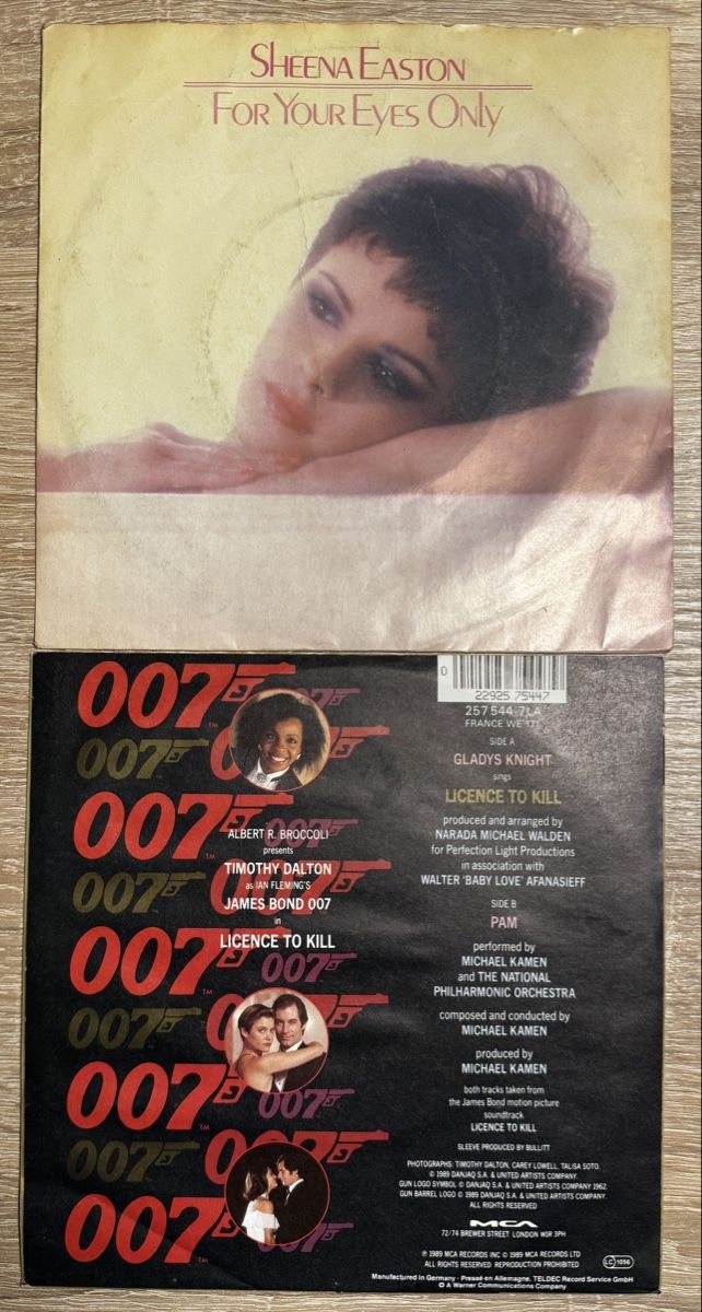 Schallplatten: James Bond Singel-LP Schallplatten – Gebraucht aus Oberbuchsiten von Luethy81 1