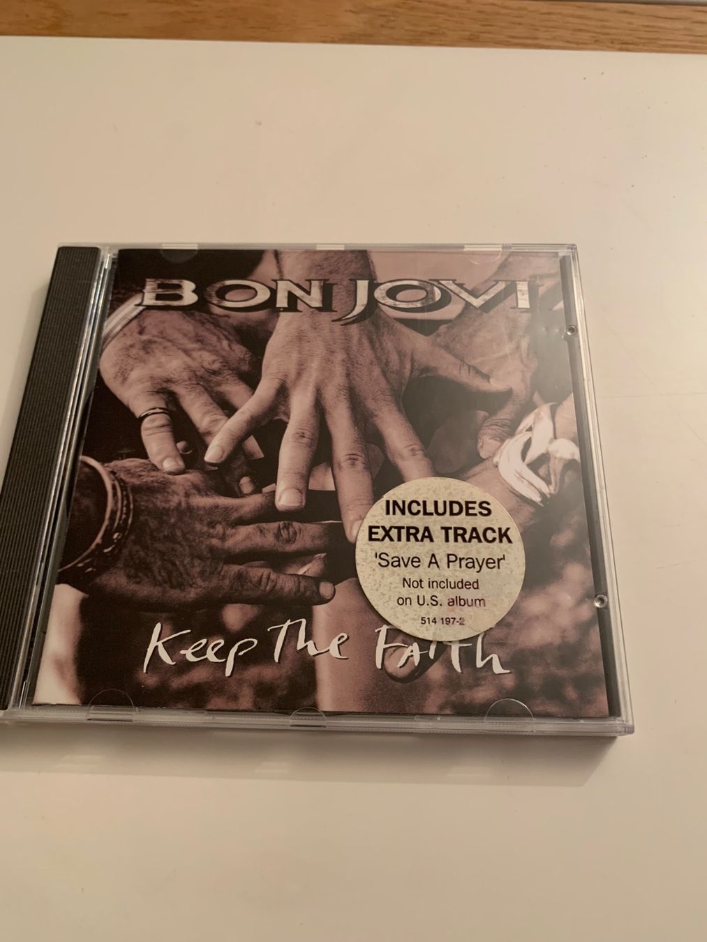 CD: Bon Jovi / keep the faith / 1992 – Usato da Dübendorf venduto da Shreck