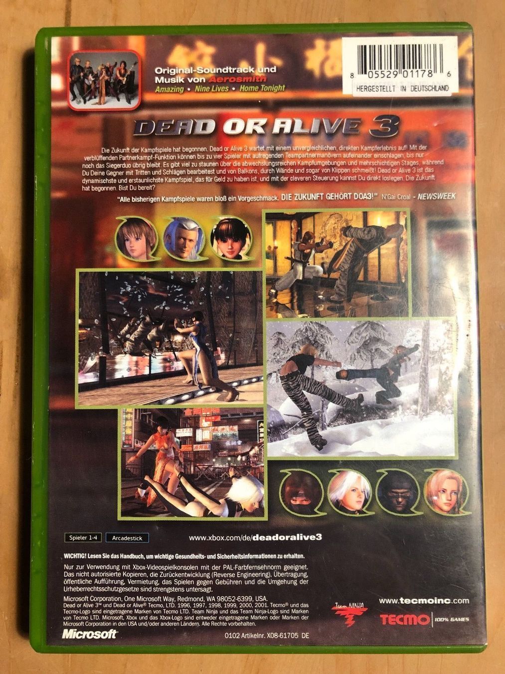 Microsoft Giochi: Dead or Alive 3 für Xbox – Usato da Kestenholz venduto da Mad18 1