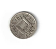Oesterreich 1925 1/2 Schilling Silber