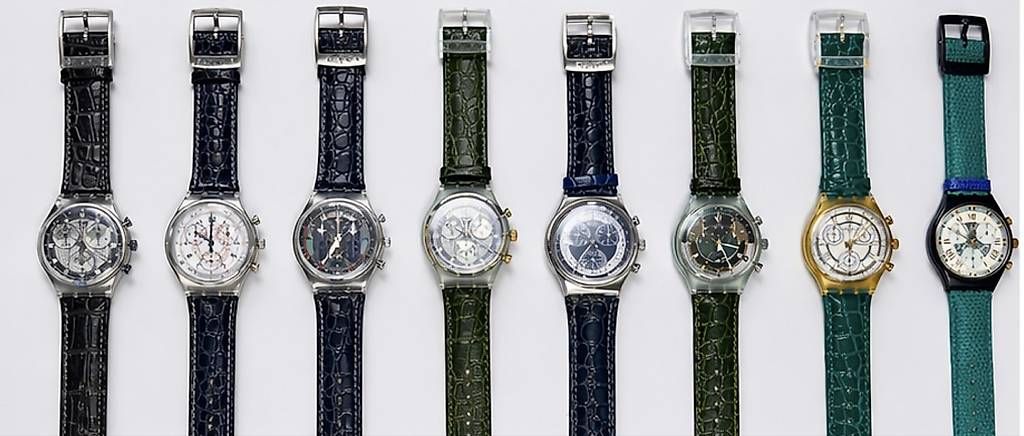 Orologi: Swatch Braun Grün Set + Collector Box – Usato da Uster venduto da barkingarky01 2