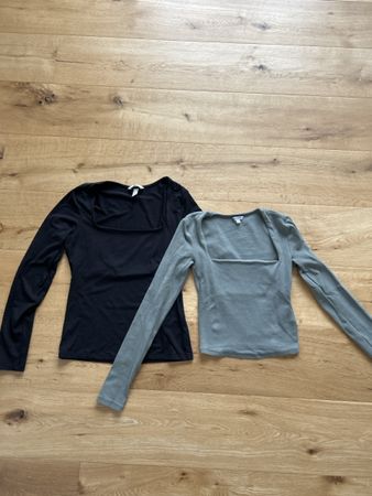 2 Langarmshirts Gr. S