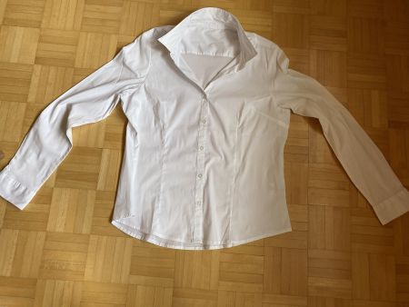 neuwertige Bluse Chicoree Gr.XL weiss