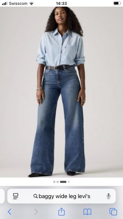 jeans levi’s 94 baggy wide leg