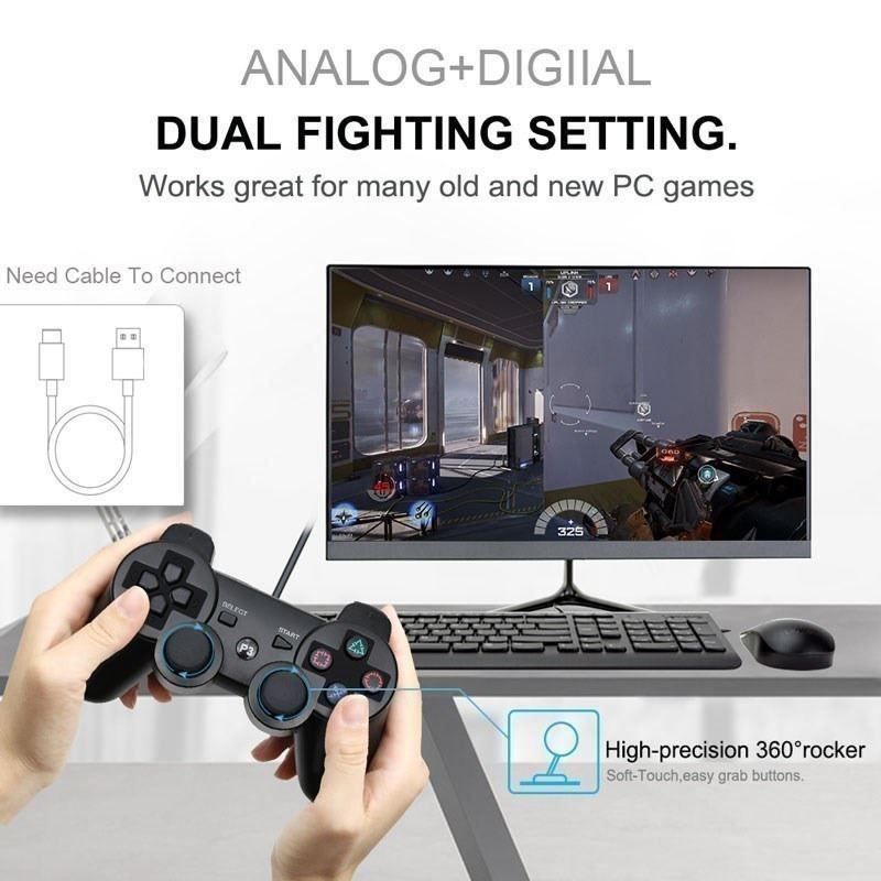 Controller: WIRELESS CONTROLLER FÜR PS3 PLAYSTATION 3 - GAMEPAD – Nuovo e nell'imballaggio originale da Kriens venduto da swissgadget 5