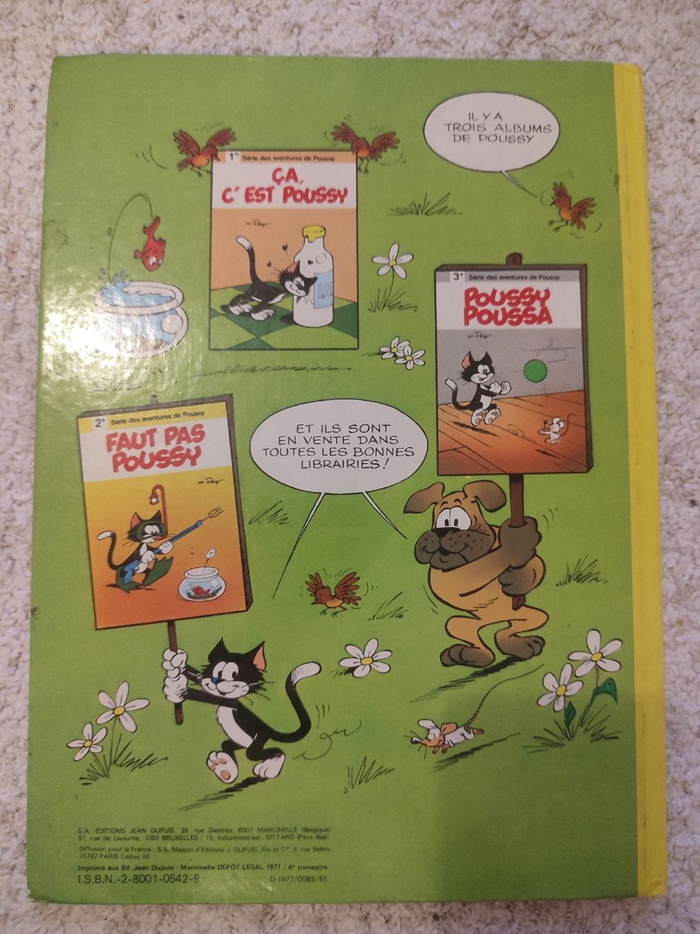 Fumetti: Poussy - Poussy Poussa - EO - BE – Usato da Bougy-Villars venduto da Vogue 2