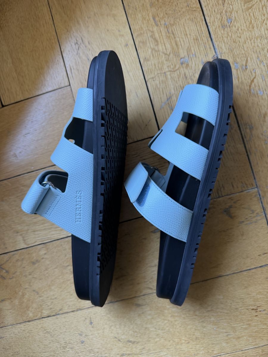 Hermès Scarpe da donna: Sandales Hermès Chypre 39,5 – Usato da Lausanne venduto da videofun 2